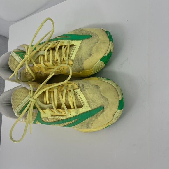 Men's Nike Giannis Immortality 3 DZ7533-700 Soft Yellow/Barely Volt/Light Laser - Picture 4 of 14